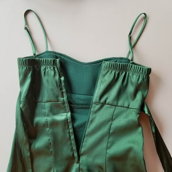 Speechless Green Juniors Spaghetti Strap Dress, 3 - Picture 7 of 8